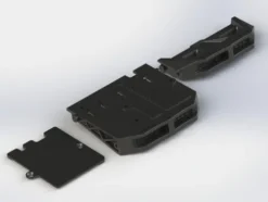 FRONT AND REAR SHOCK MOUNT AND RADIO TRAY – AR320252