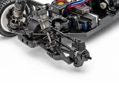 FTX B4X 1/10 4WD 3S Brushless Race Buggy RTR 80 km/h zonder accu en lader – Geel/Blauw