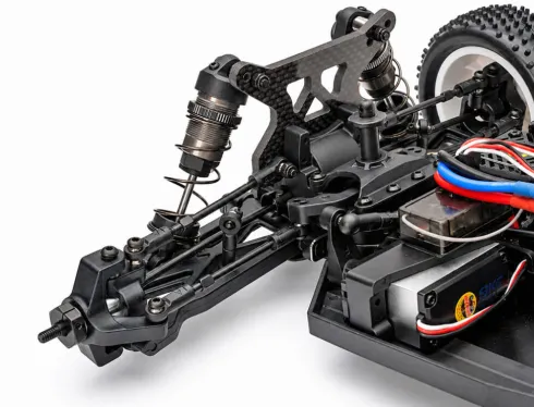 FTX B4X 1/10 4WD 3S Brushless Race Buggy RTR 80 km/h zonder accu en lader – Geel/Blauw