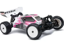 FTX B4X 1/10 4WD 3S Brushless Race Buggy RTR 80 km/h zonder accu en lader – Roze/Zilver