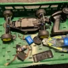 FTX Comet 1/12 Electro Buggy 2WD – In goede staat donor chassis onderdelen, inclusief accu, motor en servo – What You See Is What You Get