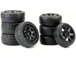 FTX EVO30 1/10 Brushless Street Car RTR Zwart compleet met lipo accu en lipo lader