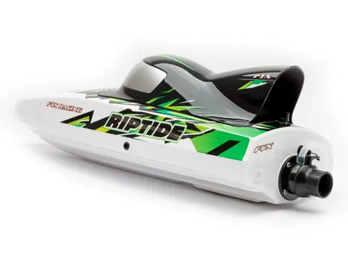 FTX Riptide Turbojet Brushless RC Speedboot 41 cm – Groen