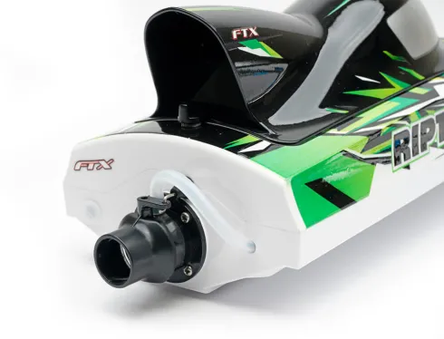 FTX Riptide Turbojet Brushless RC Speedboot 41 cm – Groen