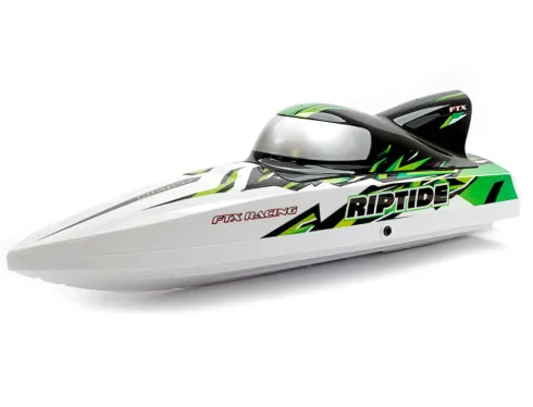 FTX Riptide Turbojet Brushless RC Speedboot 41 cm – Groen