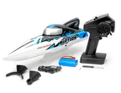 FTX Riptide Turbojet Brushless RC Speedboot 41 cm – Blauw