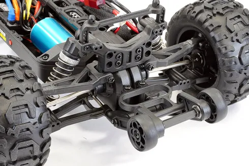 FTX Tracer 1/16 4WD Brushless Electro Monster Truck RTR – Blauw