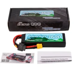 Gens Ace G-Tech 3600mAh 4S1P 14.8V 60C Adventure RC Car Lipo Batterij voor 1/10 crawlers en scalers