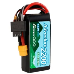 Gens Ace G-Tech 2200mAh 4S1P 14.8V 60C Adventure RC Car Lipo Batterij voor 1/10 crawlers en scalers