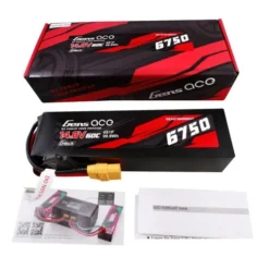 Gens Ace G-Tech 6750mAh 14.8V 60C-120C 4S2P Lipo Batterij (PC Hardcase) – XT90 stekker (Traxxas X-Maxx 8S / Traxxas XRT 8S)