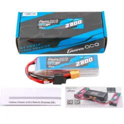 Gens Ace G-Tech 2800mAh 11.1V 60C 3S1P LiPo Accu met XT60 Stekker