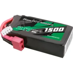 Gens Ace 1500mAh 3S 11.1V 35C LiPo Accu met T-Plug voor BlackZon Smyter MT Turbo 1/12 / MJX RC auto / andere RC modellen
