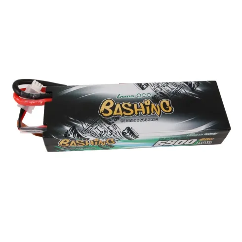 Gens Ace 5500mAh 7.4V 2S1P 60C Hardcase Lipo Batterij met Deans stekker