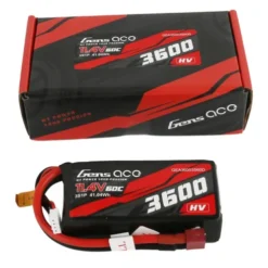 Gens ace 3600mAh 11.4V 3S1P 60C High Voltage Lipo Batterij (Crawlers) met Deans stekker