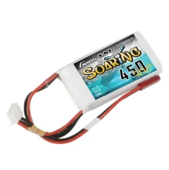 Gens ace Soaring 450mAh 11.1V 30C 3S1P Lipo Batterij met JST-SYP Plug