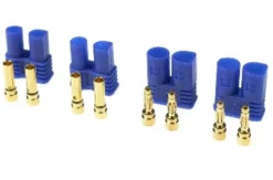 G-Force RC – Connector – EC-2 – Goudcontacten – Man. + Vrouw. – 2 paar