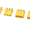 G-Force RC – Connector – MR-30PB 3-Polig – Goud contacten – Man. + Vrouw. – 2 paar