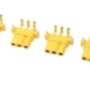 G-Force RC – Connector – MR-30PW 3-Polig – Goud contacten – Vrouw. – 4 st