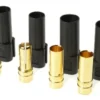 G-Force RC – Connector – XT-150 – Goudcontacten – Mannelijk + Vrouwelijk – Zwart – 2 paar