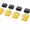 G-Force RC – Connector – XT-60 – met beschermkap – Goudcontacten – Vrouw. – 4 st