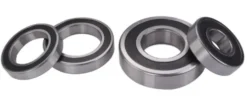 G-Force RC – Kogellager chrome ABEC 3 Rubber dichting 12X18X4 – 6701-2RS, (4 st)