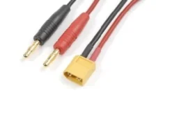 G-Force RC – Laadkabel – XT-60 – 14AWG Siliconen-kabel – 30cm – 1 st