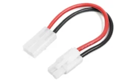 G-Force RC – Power verlengkabel – Tamiya – 14AWG Siliconen-kabel – 12cm – 1 st