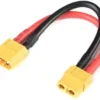 G-Force RC – Power verlengkabel – XT-60 – 12AWG Siliconen-kabel – 12cm – 1 st