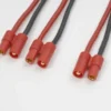 G-Force RC – Power Y-kabel – Serieel – 3.5mm Goudconnector – 14AWG Siliconen-kabel – 12cm – 1 st