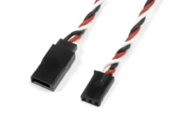 G-Force RC – Servo verlengkabel – Gedraaide HD siliconen-kabel – Futaba – 22AWG / 60 Strengen – 10cm – 1 st