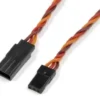 G-Force RC – Servo verlengkabel – Gedraaide kabel – JR/Hitec – 22AWG / 60 Strengen – 15cm – 1 st