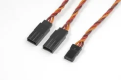 G-Force RC – Servo Y-kabel – Gedraaide kabel – JR/Hitec – 22AWG / 60 Strengen – 15cm – 1 st