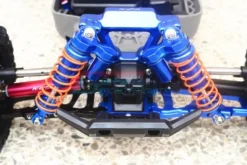 GPM Aluminium Front Adjustable Shocks Piggy Back 87MM for Traxxas 1/10
