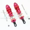 GPM Aluminium Front Adjustable Dampers 100MM for ARRMA 1/8 Rood