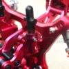 GPM Aluminium Front & Rear Body Post Stabilizer for ARRMA 1/8 Outcast 6S & Notorious 6S Rood