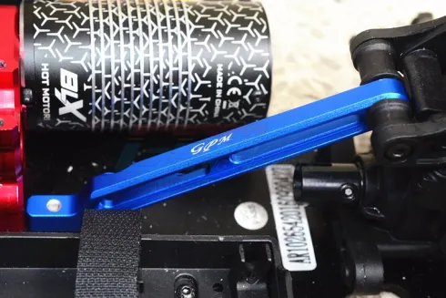 GPM Aluminium Rear Chassis Link for ARRMA 1/8 Rood