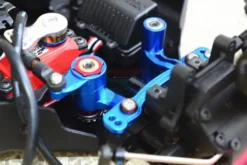 GPM Aluminium Steering Assembly for ARRMA 1/8 Blauw
