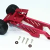 GPM Aluminium Wheelie With Wing Mountfor ARRMA 1/8 Rood