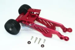 GPM Aluminium Wheelie With Wing Mountfor ARRMA 1/8 Rood