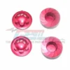 GPM Aluminium Wheel Lock Set for ARRMA 1/8 Rood