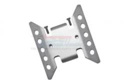 GPM Axial SCX6 Stainless Steel Center Gearbox Skid Plate 3 pieces