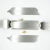 GPM Stainless Steel Skid Plates Front, Center, Rear Chassis 36pc set for Traxxas Maxx 4S