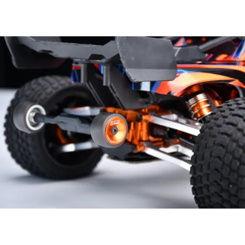 GPM Traxxas Mini Maxx & Mini XRT 7075-T6 Aluminium Wheelie Bar Wiel & Lager – XRTM040R/W-B