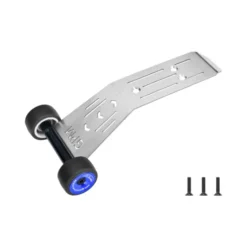 GPM Traxxas Mini Maxx & Mini XRT RVS Wheelie Bar met Lager – XRTM040R-B