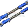 GPM Traxxas Sledge 1/8 Aluminium + Stainless Steel Rear Upper Arm Tie Rod Set