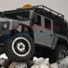 GPM Traxxas TRX-4M Land Rover Defender Metal Stereoscopic Side + Rear Window Net