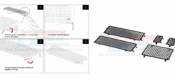 GPM Traxxas TRX-4M Land Rover Defender Metal Stereoscopic Side + Rear Window Net