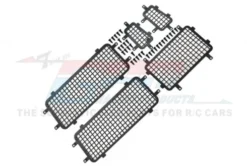 GPM Traxxas TRX-4M Land Rover Defender Metal Stereoscopic Side + Rear Window Net