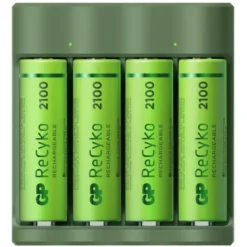 GP ReCyko AA/AAA Everyday Charger (USB) incl 4x AA batterijen 2100mAh