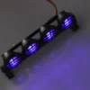 G.T. Power LED verlichting set met dakhouder rond – Blauw